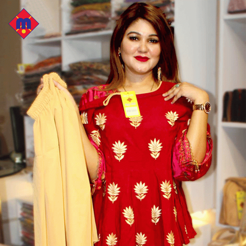 Georgette Ready Made Salwar Kameez For Women - 2Pice Dress
